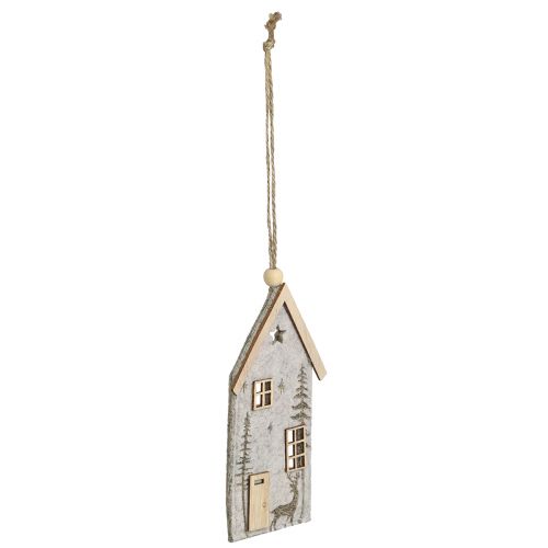 Artikel Hus för upphängning av julfiltdekor beige 15cm 6 st