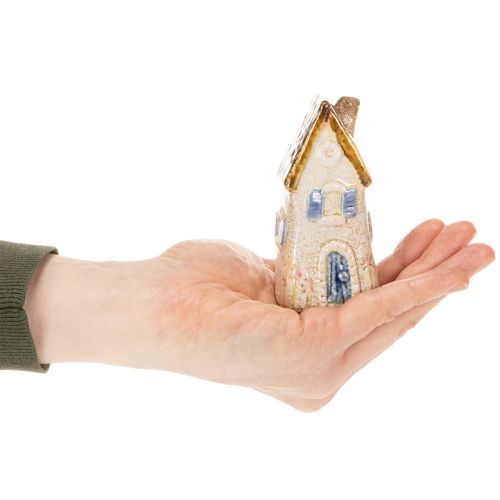 Artikel Keramisk heminredning för inomhusbruk och blomkrukor. Perfekt present. 10 cm, 3 stycken.