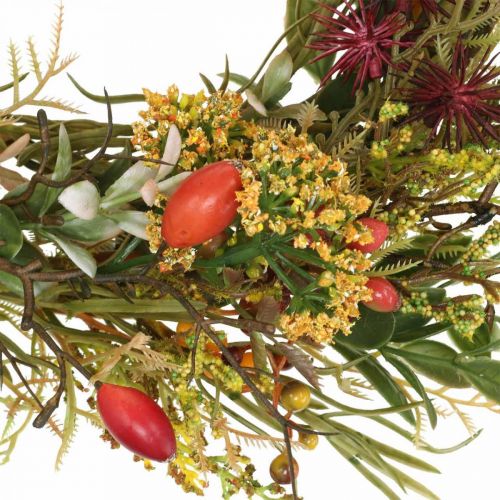 Floristik24 Deco krans nypon konstgjord höstkrans konstgjorda blommor Ø25cm
