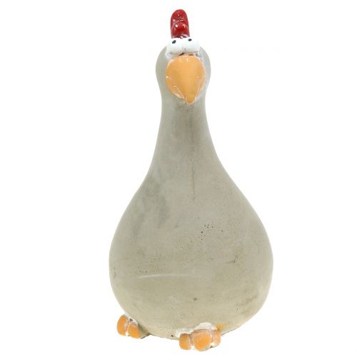 Floristik24 Dekorativ figur Hahn betong H20,5cm