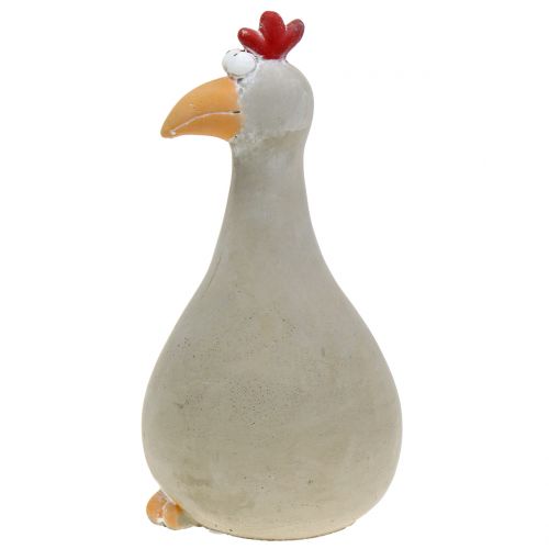 Floristik24 Dekorativ figur Hahn betong H20,5cm