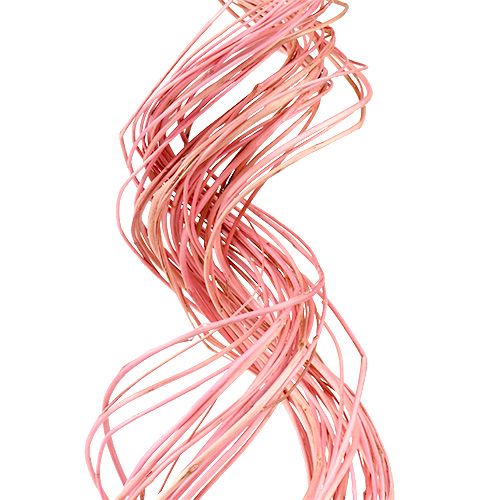 Floristik24 Halv lockigt pil 100cm Rosa 30 st