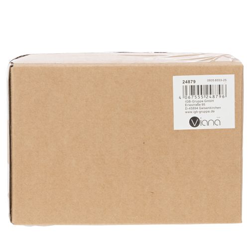 Artikel Dekorativ påskhare av plast, levereras i form av en kanin, 11 cm, 4 stycken.