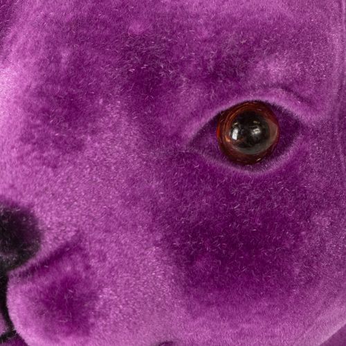 Artikel Tänkande kanin flockad kaninbyst påsk 16,5×13×27 cm