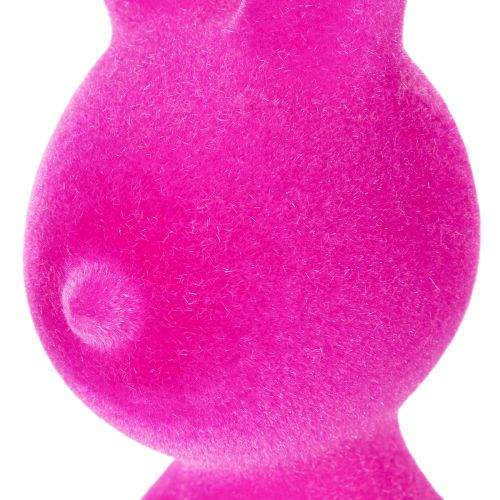 Artikel Dekorativ sittande kanin som vårdekoration för vardagsrum eller kontor, 22 cm, 2 stycken