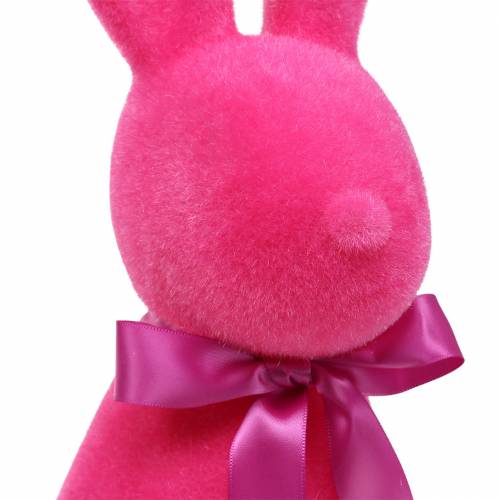 Floristik24 Kanin flockade rosa H49cm