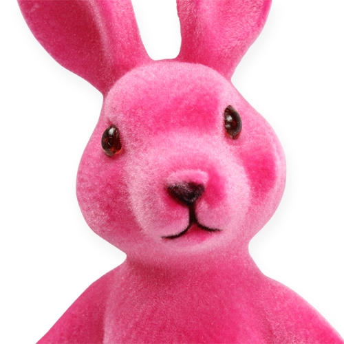 Artikel Bunny flockade rosa 30 cm
