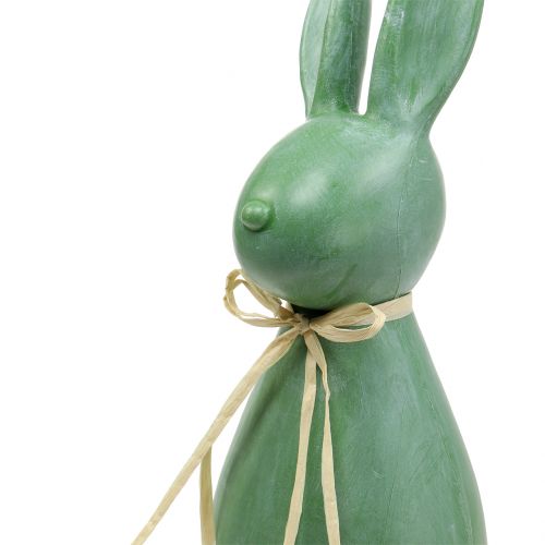 Floristik24 Påskharen stor mörkgrön H47cm