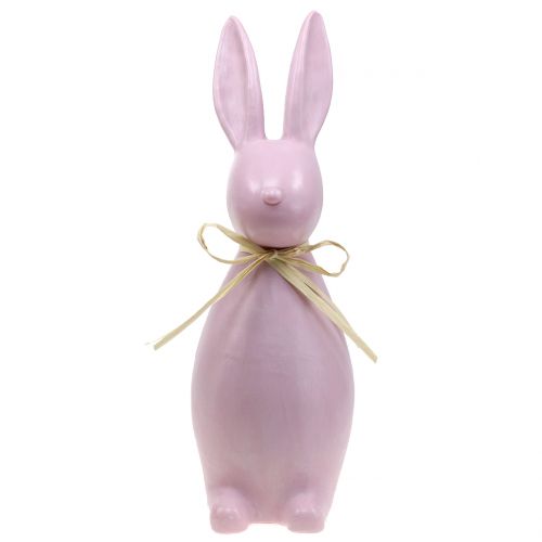 Floristik24 Påskharen Stor Rosa H47cm