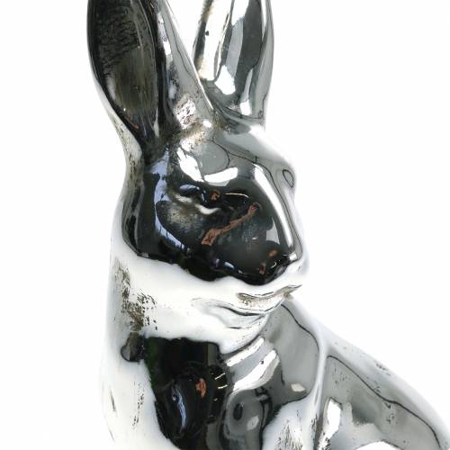 Floristik24 Kanin silver antik H31cm