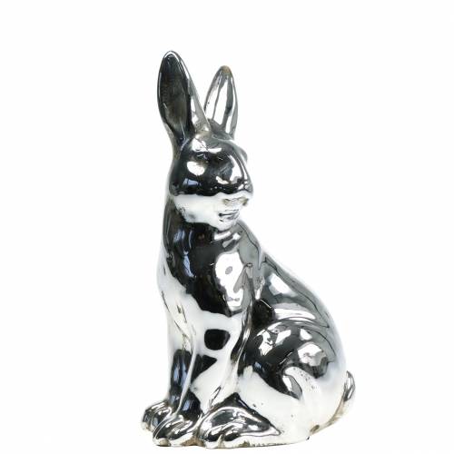 Floristik24 Kanin silver antik H31cm