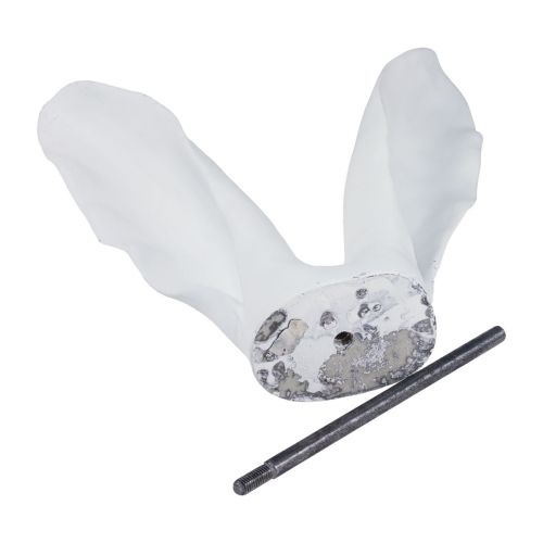 Floristik24 Kanindekoration kaninöron vit polyresin 29×7,5×31,5cm