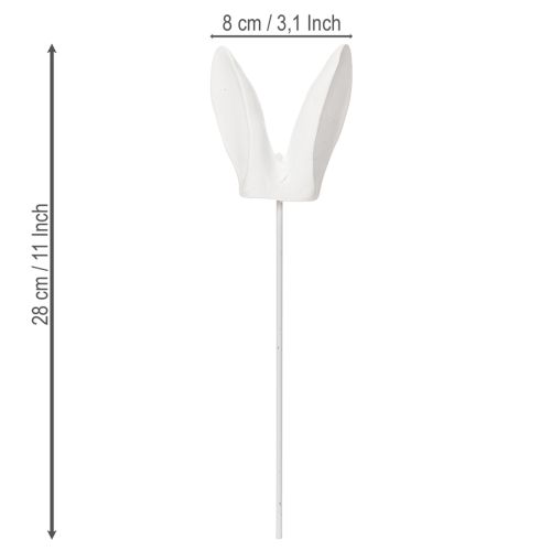 Artikel Kaninöron för festliga påskfiranden och dekorationer, 28 cm, 8 stycken