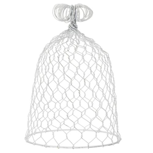 Artikel Vintage trådklocka för rustik lantlig bordsdekoration, 23 cm