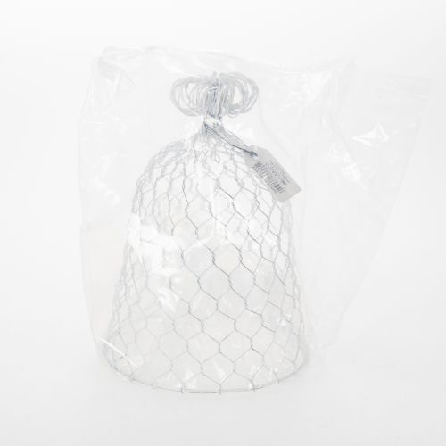 Artikel Vintage trådklocka för rustik lantlig bordsdekoration, 23 cm