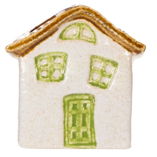 Artikel Keramiskt planteringshus, rustik stil för en mysig atmosfär, 11 cm