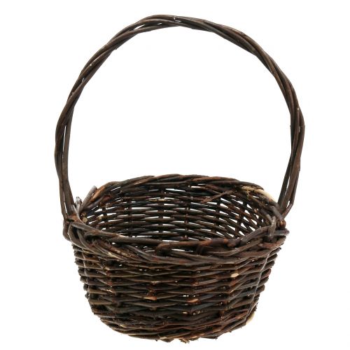 Hantera korgflätan oval 28 cm x 20 cm | Floristik24.se