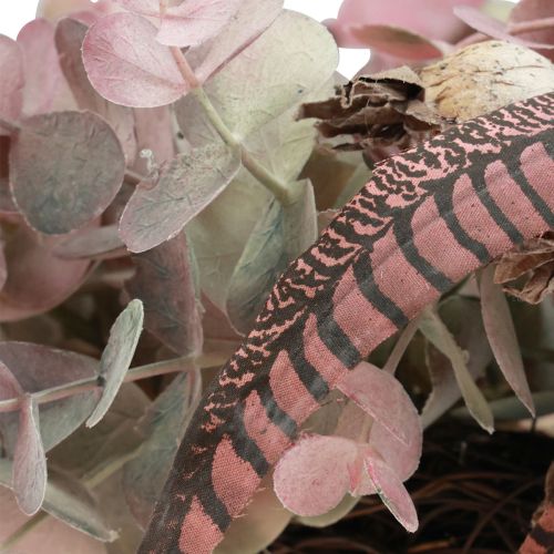 Floristik24 Dörrkrans eukalyptus eukalyptus krans konstgjord höst Ø35cm