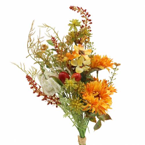 Floristik24 Bukett blommor höst orange 40cm