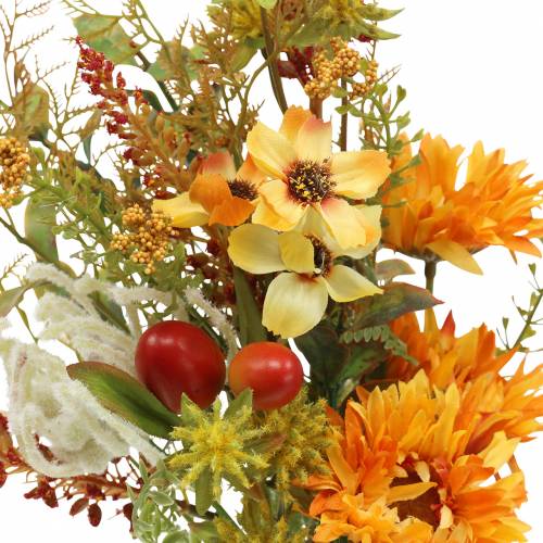 Floristik24 Bukett blommor höst orange 40cm