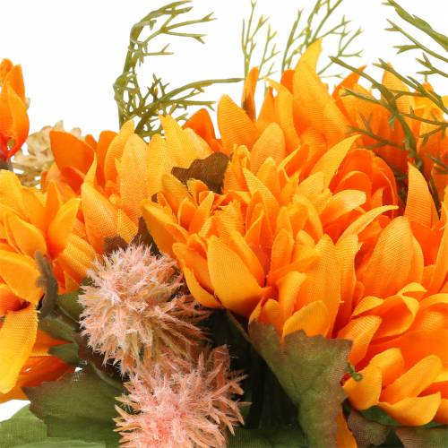 Floristik24 Krysantemumbukett Mix Orange 35cm