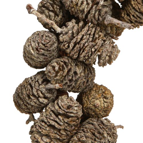 Artikel Hjärtdekorationskon vitkalkad 24cm