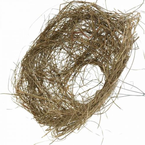 Floristik24 Manschettbukett natur hömanschett Ø20cm 6st