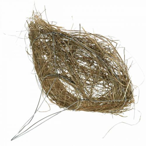 Floristik24 Manschettbukett natur hömanschett Ø20cm 6st