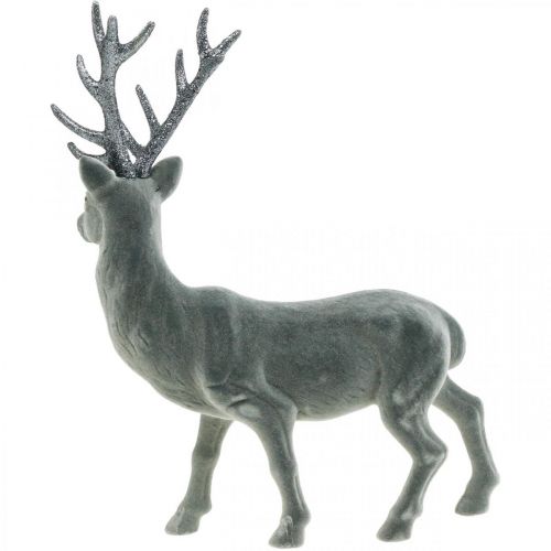 Artikel Dekorativ Hjort Dekorativ Figur Dekorativ Ren Antracit H40cm