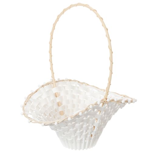 Korg för bröllopsblomsterflicka 24 cm x 17 cm | Floristik24.se