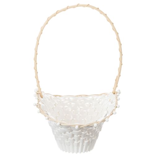 Korg för bröllopsblomsterflicka 24 cm x 17 cm | Floristik24.se