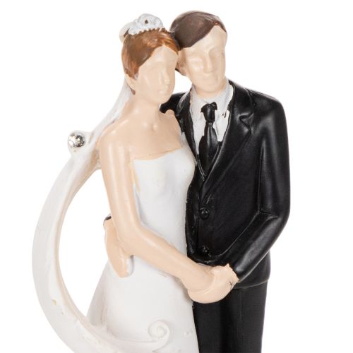 Bröllopsfigur brud och brudgum 10,5 cm | Floristik24.se