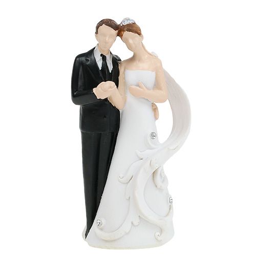 Floristik24 Bröllopsfigur brudparet 10,5 cm