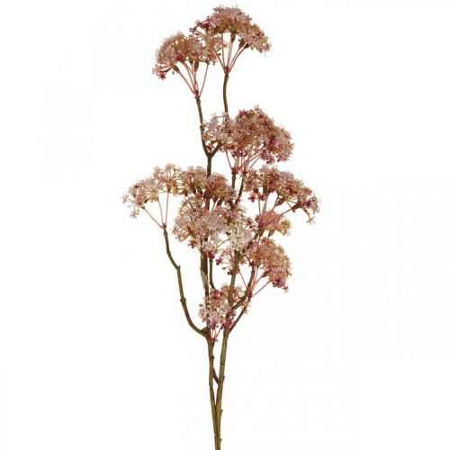 Floristik24 Blommande deco-gren mörkrosa Konstgjorda ängsblommor 88cm
