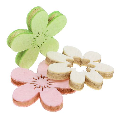 Floristik24 Träblommor sprider dekoration Ø2cm pastell sortiment. 144St