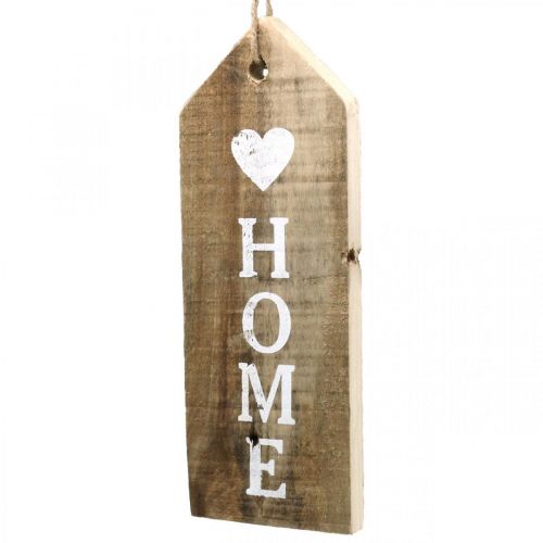Floristik24 Hus att hänga, trädekoration &quot;Home&quot;, dekorativt hänge Shabby Chic H28cm