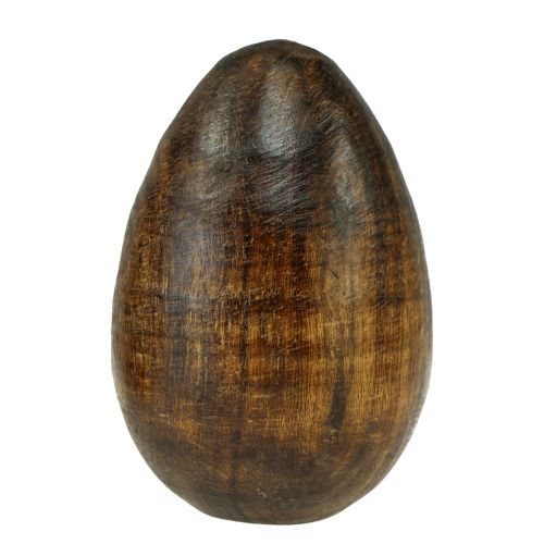 Artikel Träägg brunt mangoträ Påskägg av trä H8cm 3st
