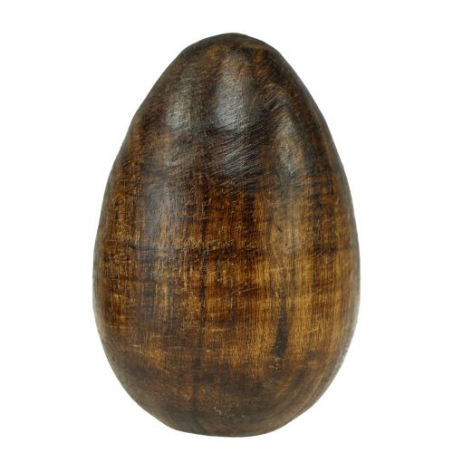 Artikel Träägg Brun Mango Trä Påskägg av trä H8cm 3st