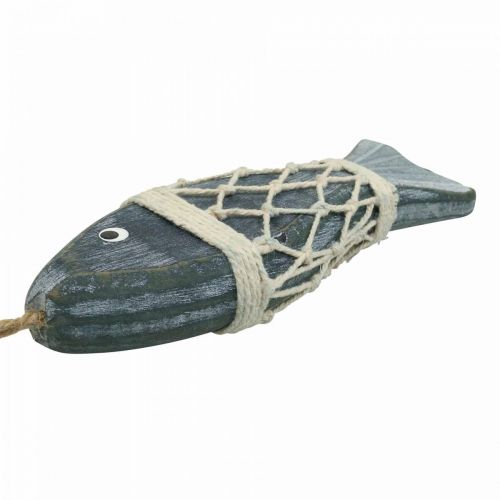 Floristik24 Träfisk deco, deco fisk för upphängning 16,5cm