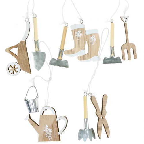 Floristik24 Trädgårdsredskap i trä 5 st