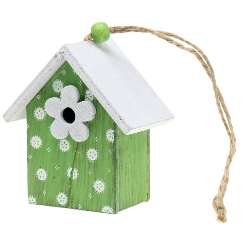 Floristik24 Deco fågelholk för upphängning 8cm 6st