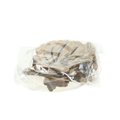 Floristik24 Trähängare sortiment maritimt 8.5cm - 10cm 6st