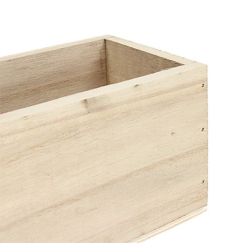 Floristik24 Trälåda naturlig 32cm x 9cm H8,5cm