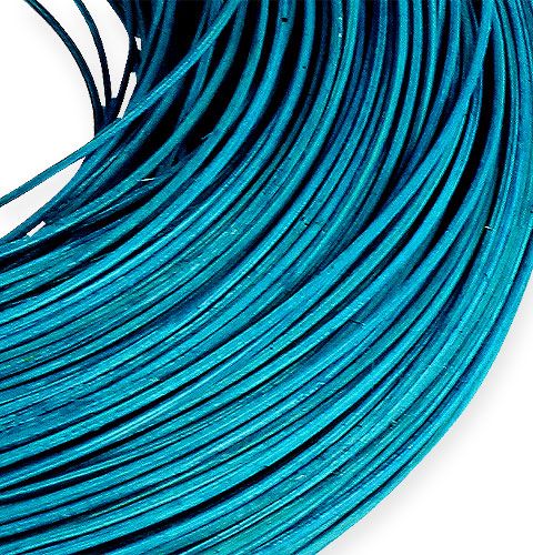 Floristik24 Rottingrotting turkos 1,3mm 250g