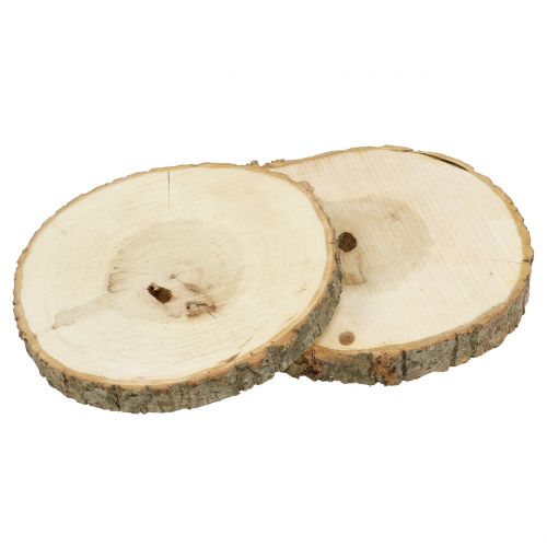 Floristik24 Träskiva natur 20cm 2 st
