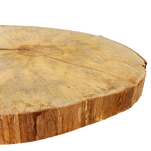 Floristik24 Träskiva naturlig 25cm - 30cm