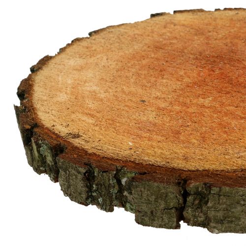 Floristik24 Träskiva tillverkad av naturligt al Ø20cm - 24cm