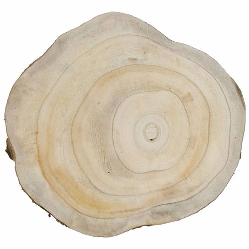 Floristik24 Träskiva natur Ø25-32cm