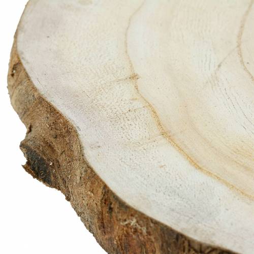 Floristik24 Träskiva natur Ø25-32cm