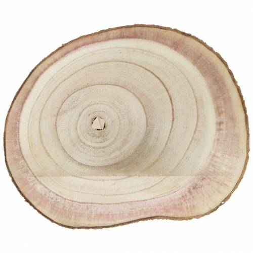 Artikel Trädskiva blåklocka träd naturlig Ø20-25cm 1st